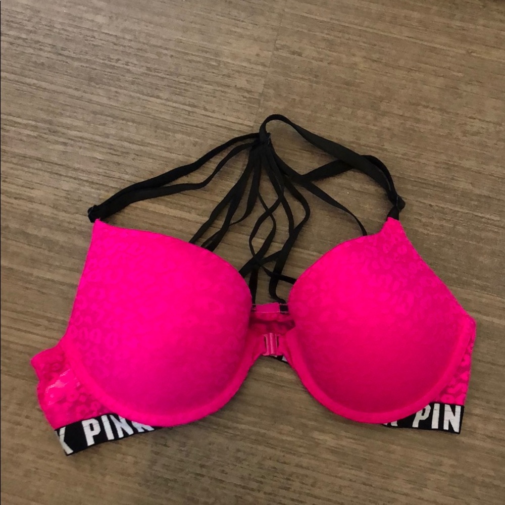 Victoria Secret PINK front closure push-up bra
